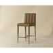 Wilbur 39.75 inch Milliken Cognac Counter Stool